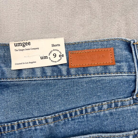 Umgee Women's Distressed Denim Jean Shorts 9 New - Picture 5 of 10